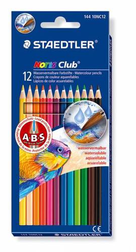 צבעי עפרון אקוורל 12 STAEDTLER
