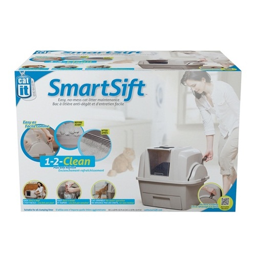 קאט איט CAT IT - שירותים לחתול עם מערכת סינון - סמרט סיפט - דגם 50685
