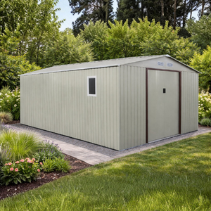 מחסן מתכת פרמיום דגם 3.40X4.46 Garden Top T1115