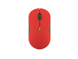 עכבר בלוטוס אלחוטי Lenovo 350 Bluetooth Silent Mouse (Fan Edition - Portugal) GY51U71764 - צבע אדום ירוק צהוב