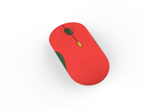 עכבר בלוטוס אלחוטי Lenovo 350 Bluetooth Silent Mouse (Fan Edition - Portugal) GY51U71764 - צבע אדום ירוק צהוב