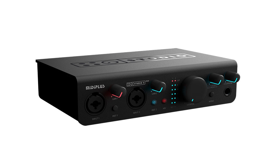 כרטיס קול  MidiPlus Studio 2 Pro OTG Gen2