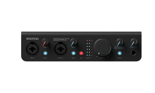 כרטיס קול  MidiPlus Studio 2 Pro OTG Gen2