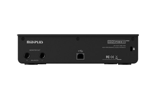 כרטיס קול  MidiPlus Studio 2 Pro OTG Gen2
