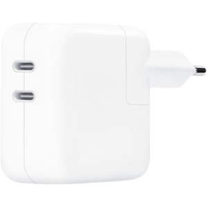 ראש מטען אפל מקורי בחיבור כפול Apple 35W USB-C  MW2K3ZM/A