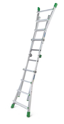 סולם אלומיניום 3X3 טלסקופי תוצרת איטליה - HAGIT