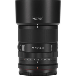 עדשה Viltrox 75mm f/1.8 EVO AF Lens (Nikon Z)