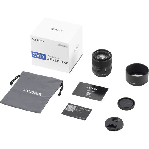 עדשה Viltrox 75mm f/1.8 EVO AF Lens (FUJIFILM X)