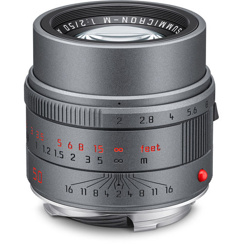 עדשה קבועה Leica APO-Summicron-M 50mm f/2 ASPH (Metal Gray)
