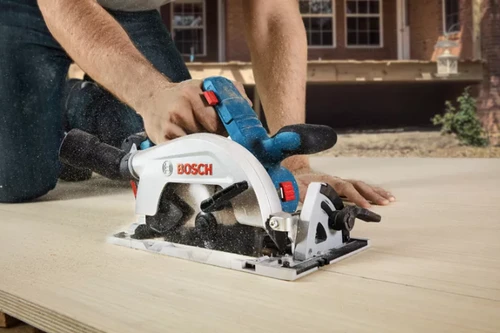 גוף מסור עגול נטען בוש GKS 185 LI BOSCH קוטר 165 מ