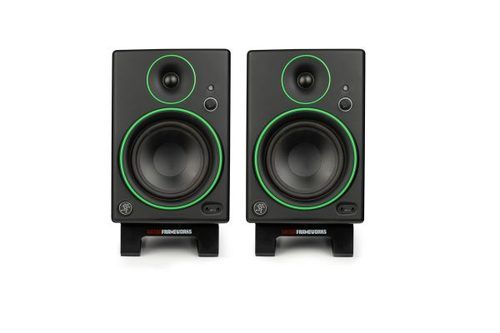 זוג מעמדים שולחניים למוניטורים GATOR GFW-SPKSTMNDSK-WDG