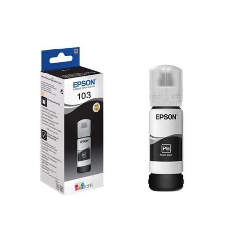 מיכל דיו שחור למדפסת הזרקת דיו Epson EcoTank L3356