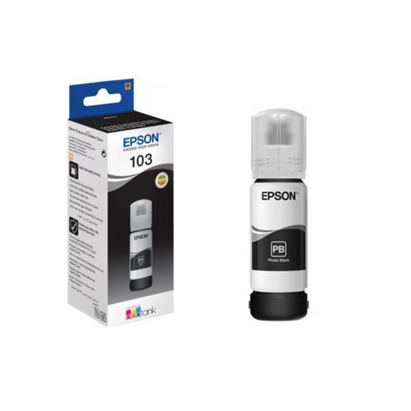מיכל דיו שחור למדפסת ‏הזרקת דיו ‏משולבת Epson EcoTank Home L3350 אפסון