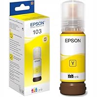 מיכל דיו צהוב למדפסת ‏הזרקת דיו ‏משולבת Epson EcoTank Home L3350 אפסון