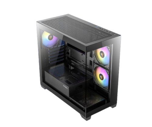 מארז Antec CX300M ARGB Mid Tower Gaming Case Micro-AtX מחשב | I5-14400F | 16GB | 1TB | NVME RTX5060 CX300M ARGB | 750W B760M | DDR4
