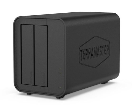 שרת אחסון | Terramaster F2-212 2-BAY NAS 1619B | 1GB 1GbE