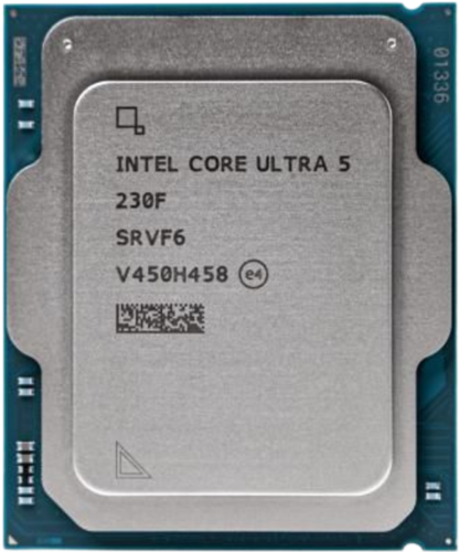 מעבד | Intel Core Ultra 5 Processor 230F 10Cores | 5Ghz no GPU No Fan