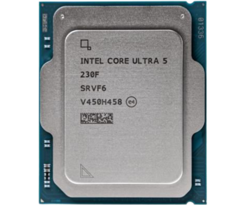 מעבד | Intel Core Ultra 5 Processor 230F 10Cores | 5Ghz no GPU No Fan