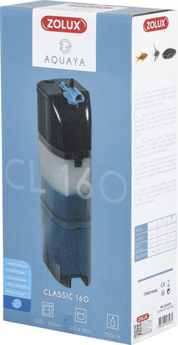 זולוקס פילטר פנימי איכותי ושקט  AQUAYA CLASSIC 160