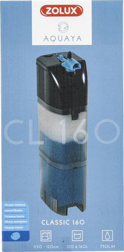 זולוקס פילטר פנימי איכותי ושקט  AQUAYA CLASSIC 160