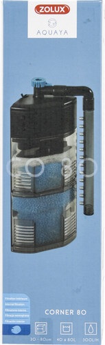 זולוקס פילטר פנימי פינתי איכותי ושקט  FILTER CORNER 80
