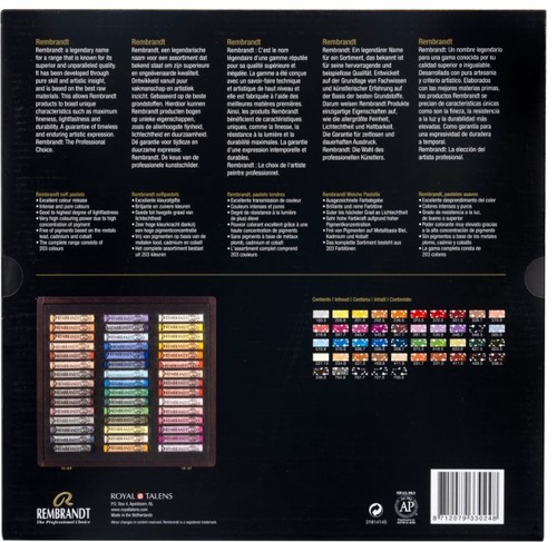 סט של 45 גירי פסטל רך REMBRANDT sof pastels PORTRAIT SELECTION