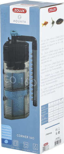 זולוקס פילטר פנימי פינתי איכותי ושקט  FILTER CORNER 160