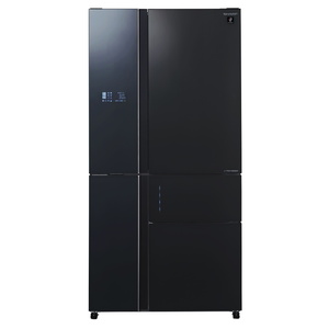 מקרר 5 דלתות - 668 ליטר Sharp שארפ SJ-FSR920-BK זכוכית שחורה