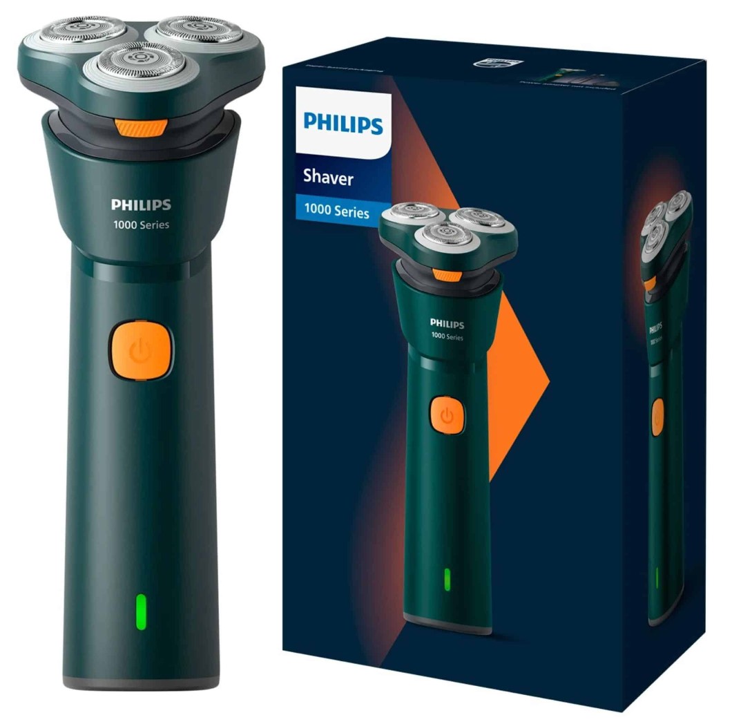 מכונת גילוח נטענת שימוש יבש/רטוב Philips 1000 Series S1882/00