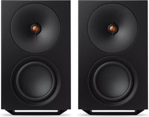 זוג רמקולים מדפיים מוגברים  Cambridge Audio Ultra compact active stereo speakers L/R S בצבע שחור