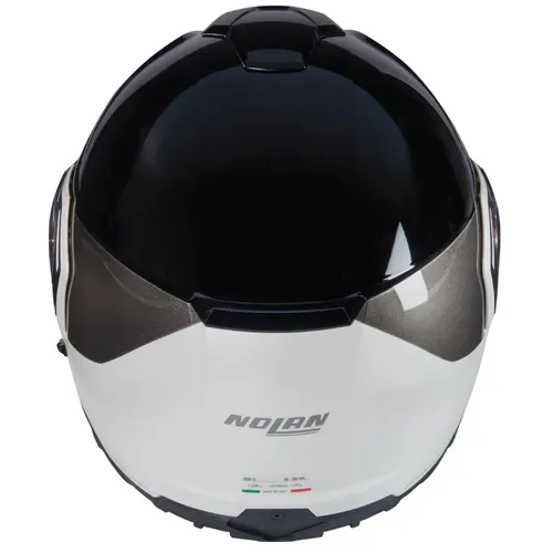 קסדה נפתחת N90.3 VERNICIATURA SPECIALE מבית NOLAN - שחור לבן