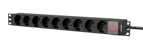 מפצל חשמל 9 יציאות, PSR109GS/B ,19