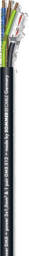 1מ' כבל DMX + מתח SOMMER MONOLITH LIGHT