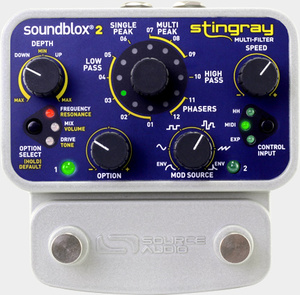 אפקט לגיטרה Soundblox2 Stingray Guitar Filter