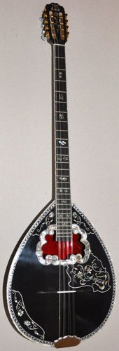 בוזוקי שחור מודל MATSIKAS BZ8-661blk Custom Black