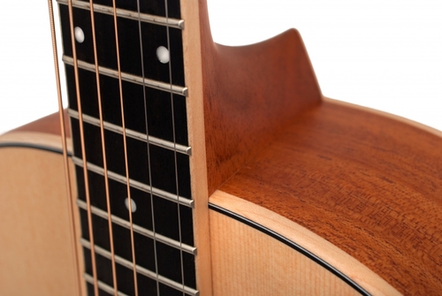 גיטרה אקוסטית מוגברת + ארגז קשיח LARRIVEE L-03V Mahogany w/ VTC Element