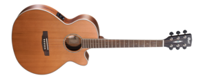 גיטרה אקוסטית מוגברת CORT SFX-CED NS CUTAWAY