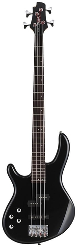 גיטרה בס אקטיבית שמאלית CORT ACTION BASS PLUS BK