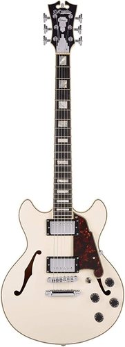 גיטרה חשמלית 1/4 נפח D'Angelico PREMIER MINI DC CHAMPAGNE