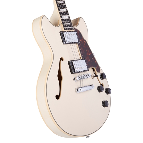 גיטרה חשמלית 1/4 נפח D'Angelico PREMIER MINI DC CHAMPAGNE