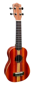 יוקללה סופרן כולל נרתיק  ALEHO MLUS-2M 2 Tone Mahogany