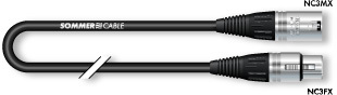 כבל 20 מטר SOMMER XLR-XLR NEUTRIK