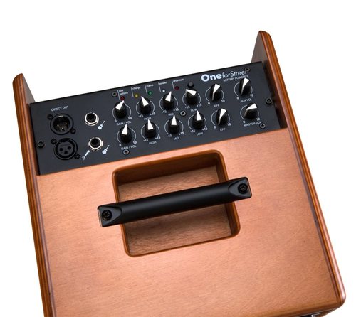 מגבר לאקוסטית נטען Acus ONE FORSTREET WOOD 80W rms