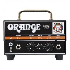 מגבר ראש מנורות לגיטרה ORANGE MD MICRO DARK Valve hybrid guitar amp head