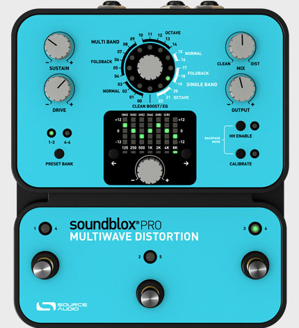מולטי דיסטורשן פרו Soundblox Pro Multiwave Distortion