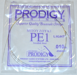 מיתר 0.10 לבוזוקי Prodigy