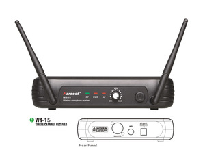 מיקרופון אלחוטי ידני KRSECT WR-15/HT15 UHF
