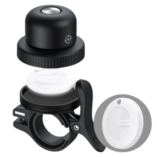 פעמון אופניים חכם MiBell Duo עם רכיב איתור GPS מובנה למערכות Apple ו-Google