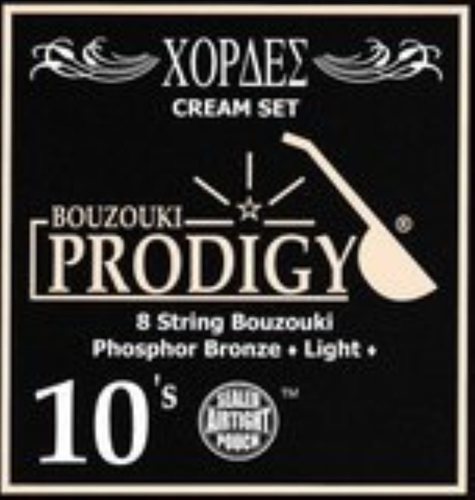 סט מיתרים לבוזוקי  Prodigy CREAM Phosphor Bronze Wound 0.10