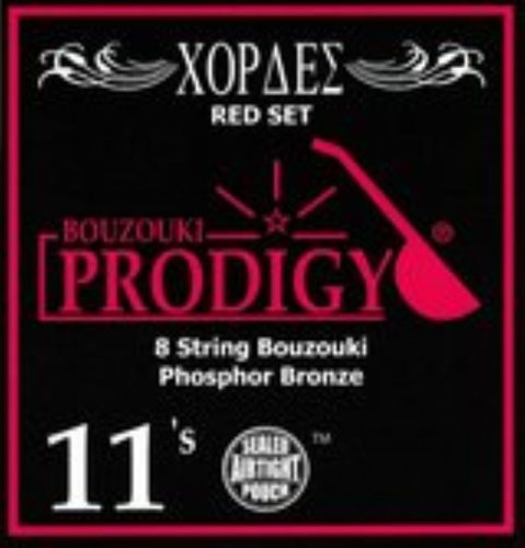 סט מיתרים לבוזוקי  Prodigy RED Phosphor Bronze Wound 0.11